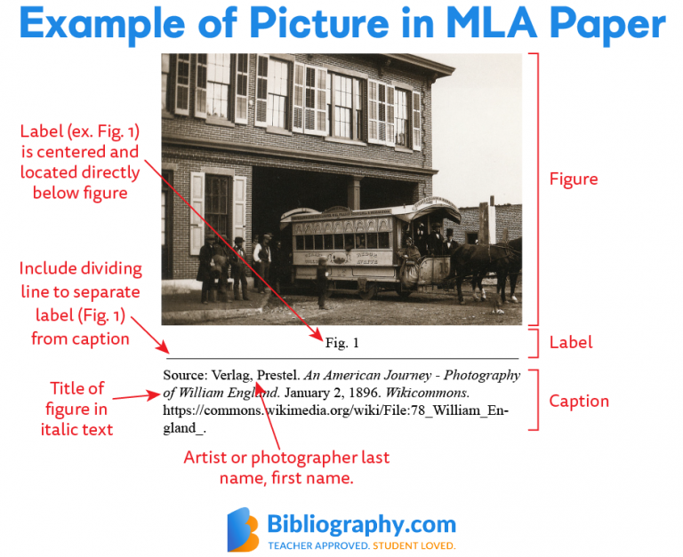 how to label pictures in research paper