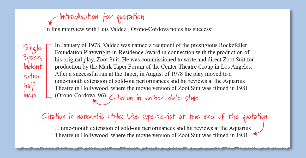 how to cite a quotation