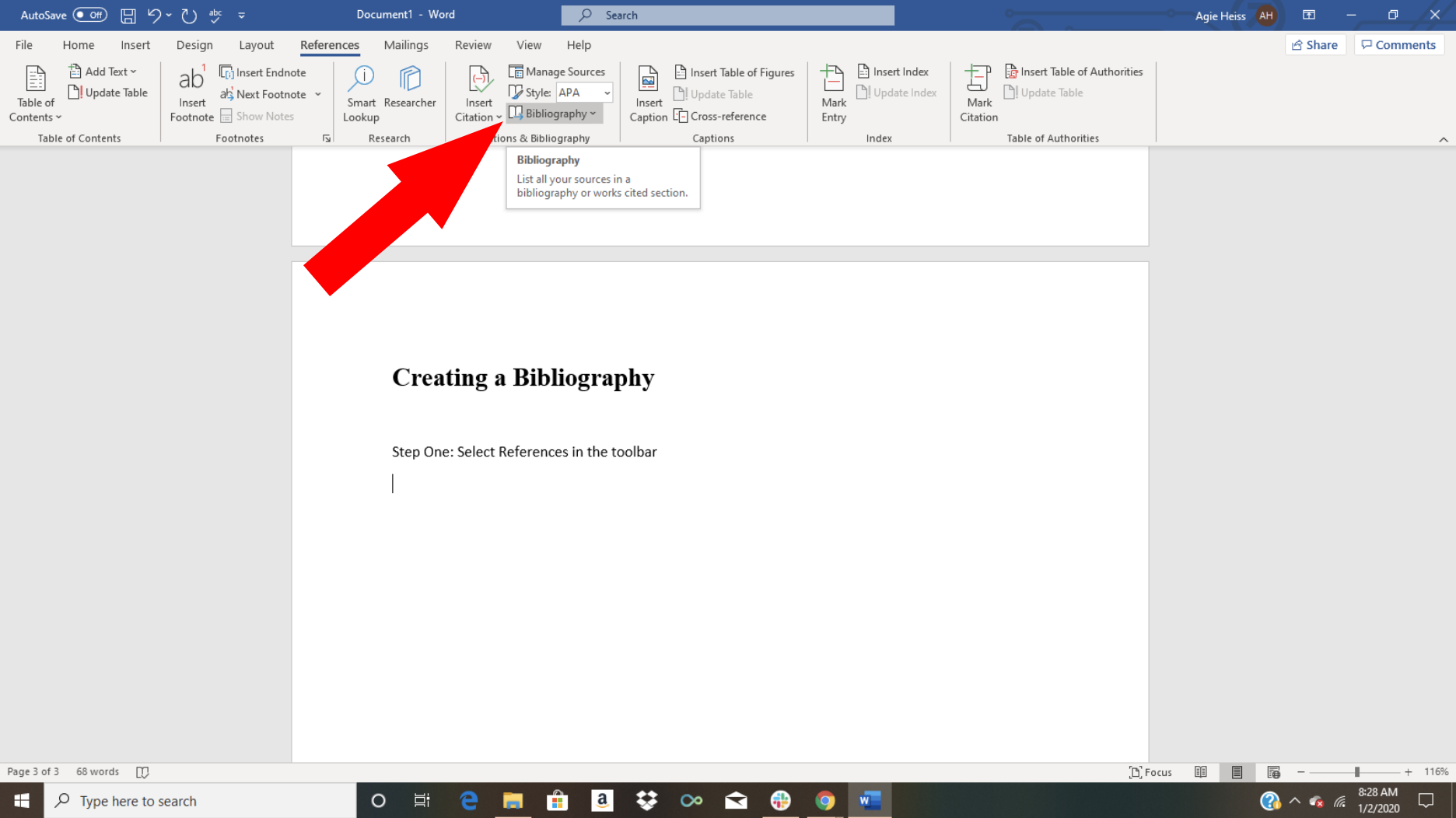 how to insert a citation form a new source in word