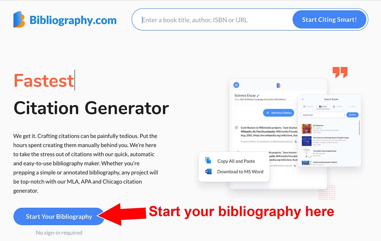 annotated bibliography bibliography.com