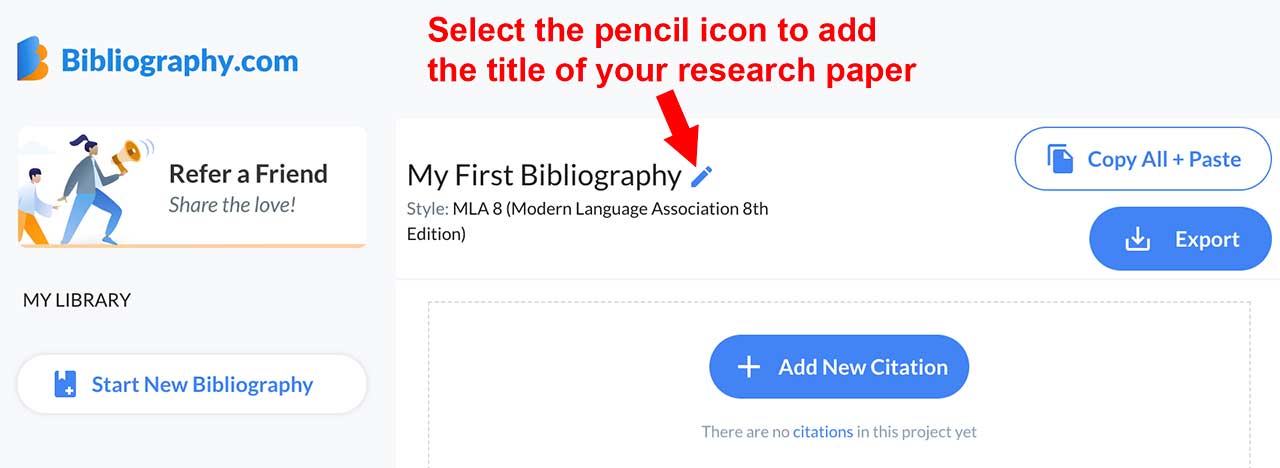 annotated bibliography generator