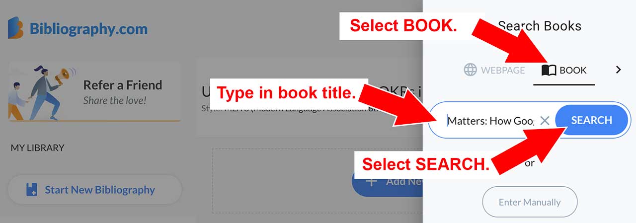 enter book title generator make citation using generator annotated bibliography bibliography.com