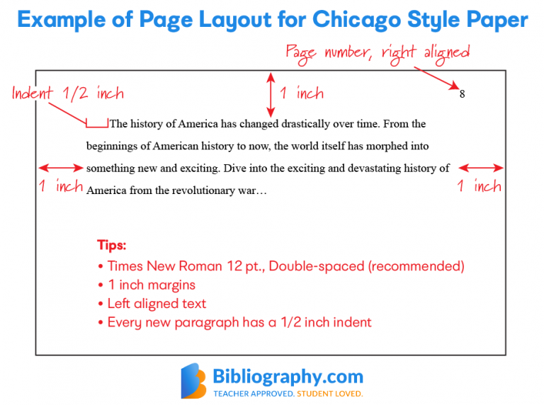 chicago style example essay